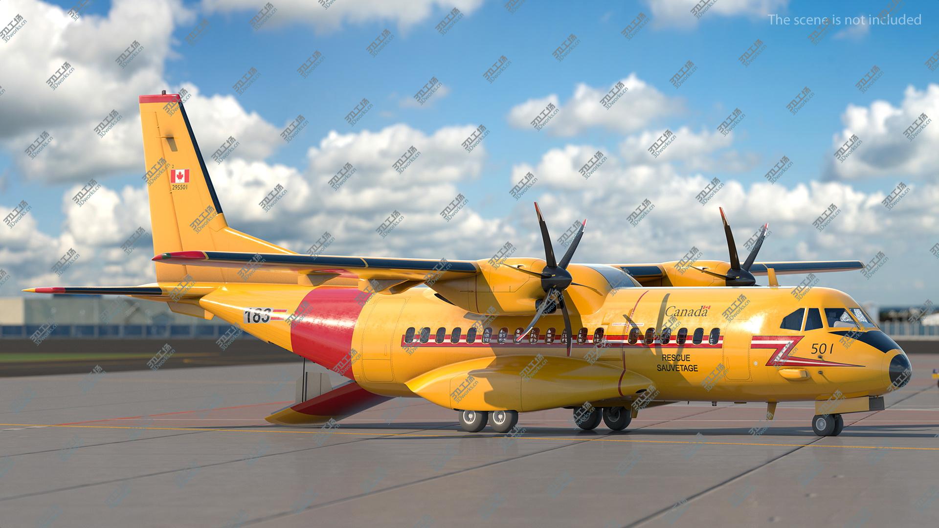 images/goods_img/20210313/3D RCAF Airbus C295 FWSAR Aircraft/5.jpg